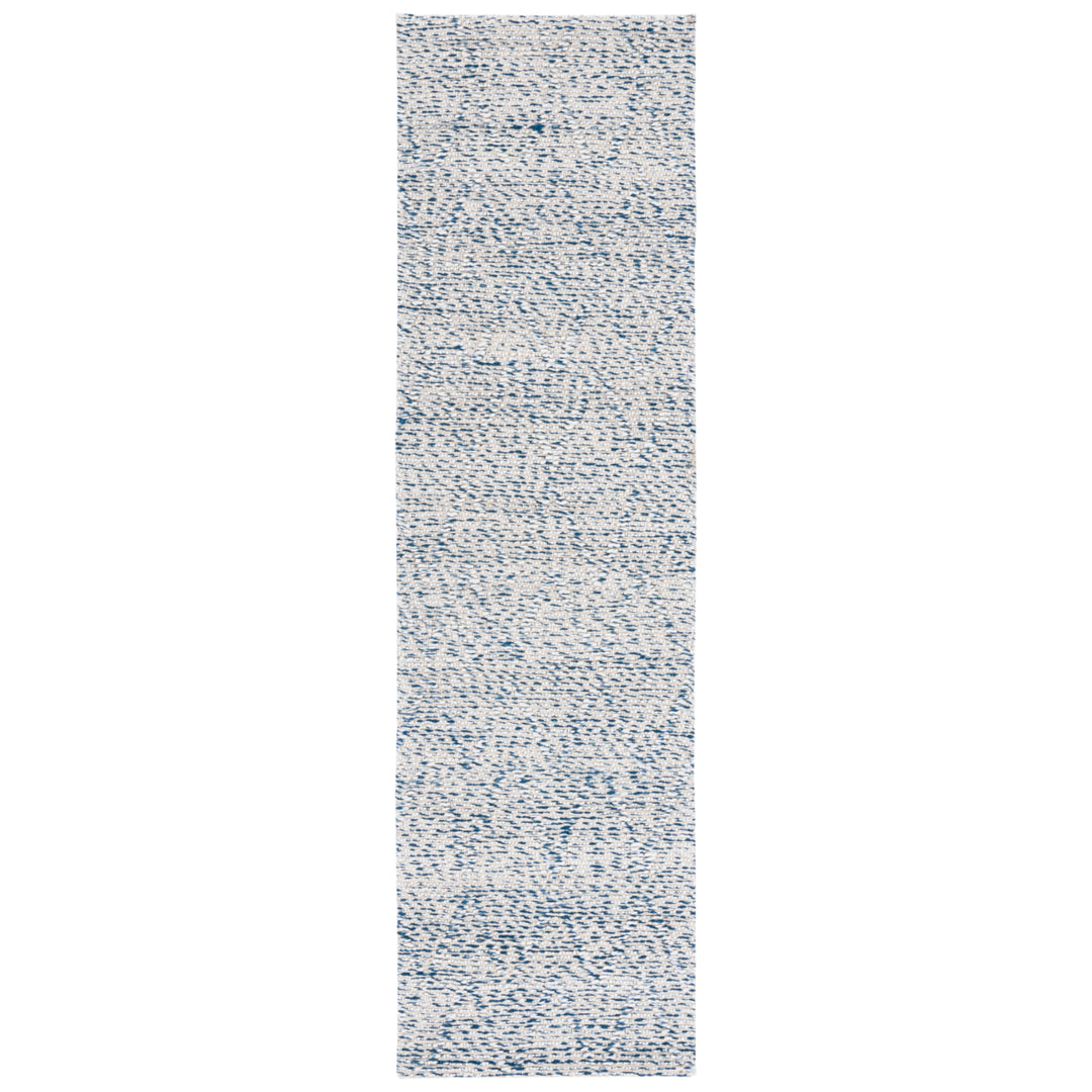 SAFAVIEH Marbella MRB302M Handwoven Blue / Ivory Rug Image 5