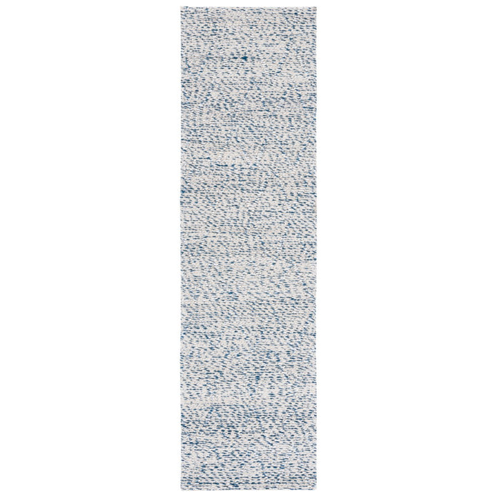 SAFAVIEH Marbella MRB302M Handwoven Blue / Ivory Rug Image 1