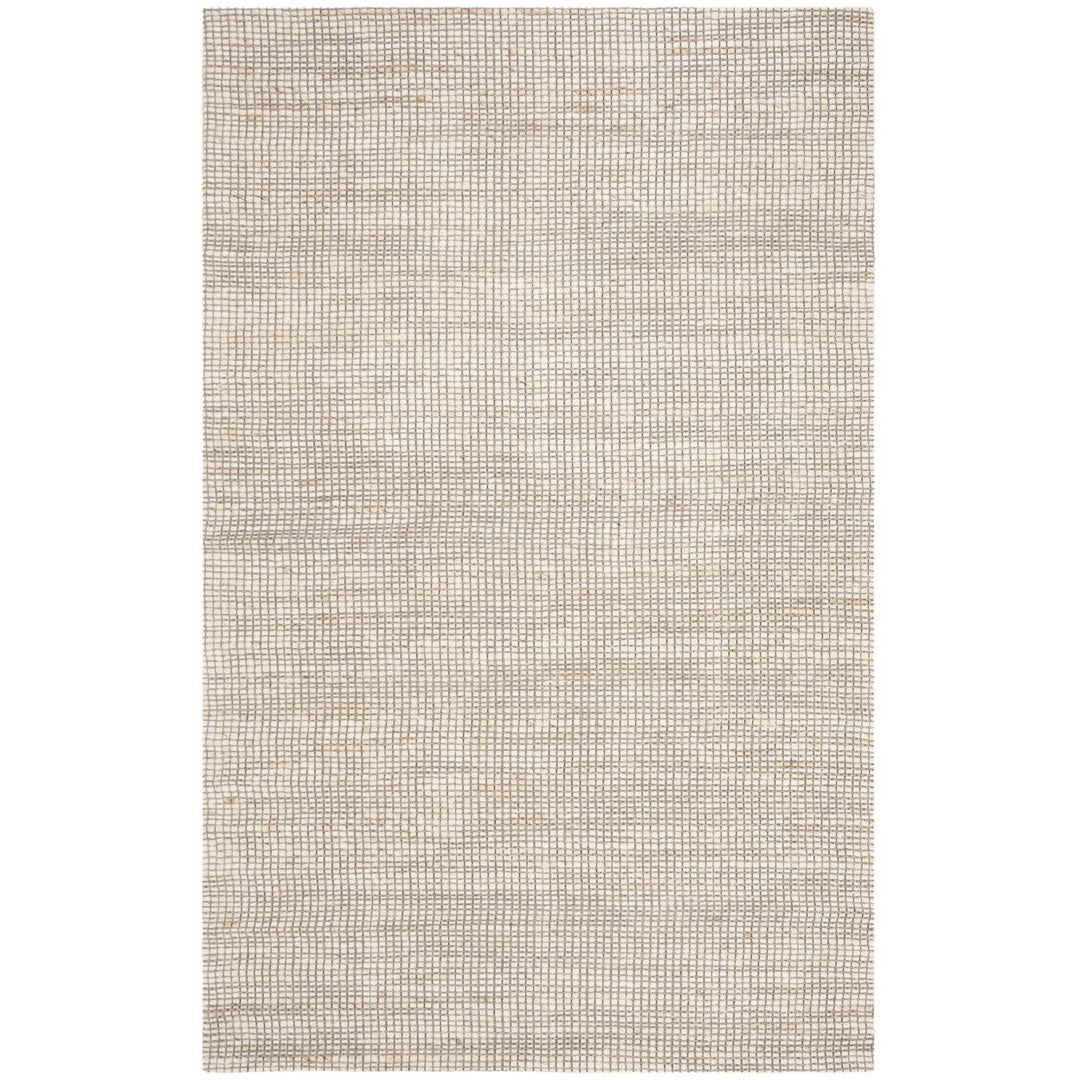 SAFAVIEH Marbella Collection MRB303A Braided Ivory Rug Image 1