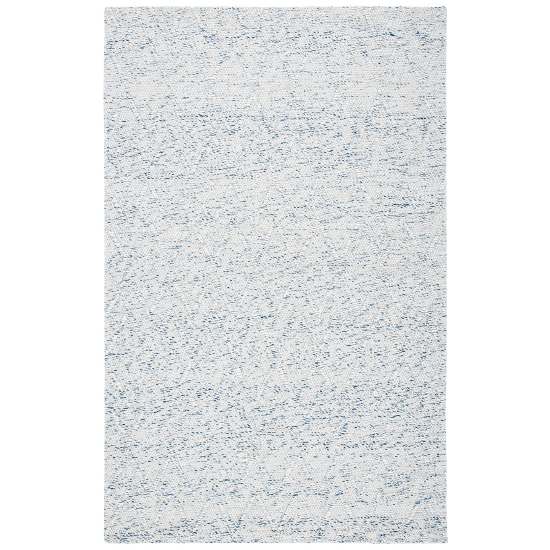 SAFAVIEH Marbella MRB302M Handwoven Blue / Ivory Rug Image 10