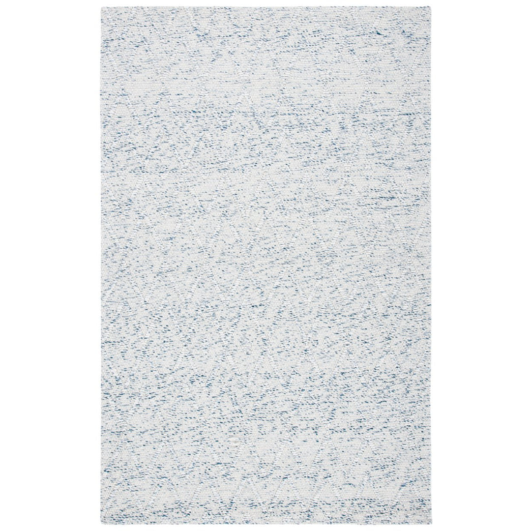 SAFAVIEH Marbella MRB302M Handwoven Blue / Ivory Rug Image 1