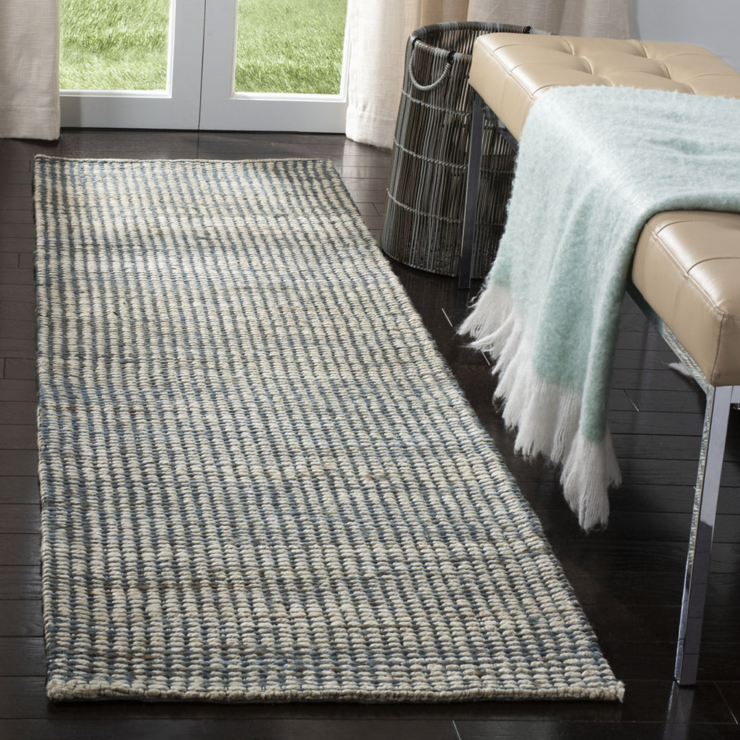 SAFAVIEH Marbella MRB303M Handmade Blue / Ivory Rug Image 2