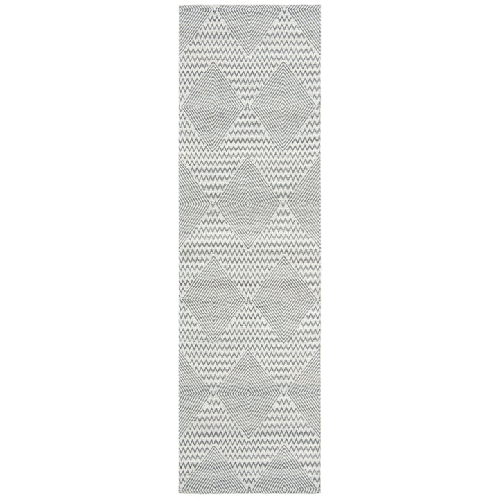 SAFAVIEH Marbella MRB304F Handmade Dark Grey / Ivory Rug Image 3