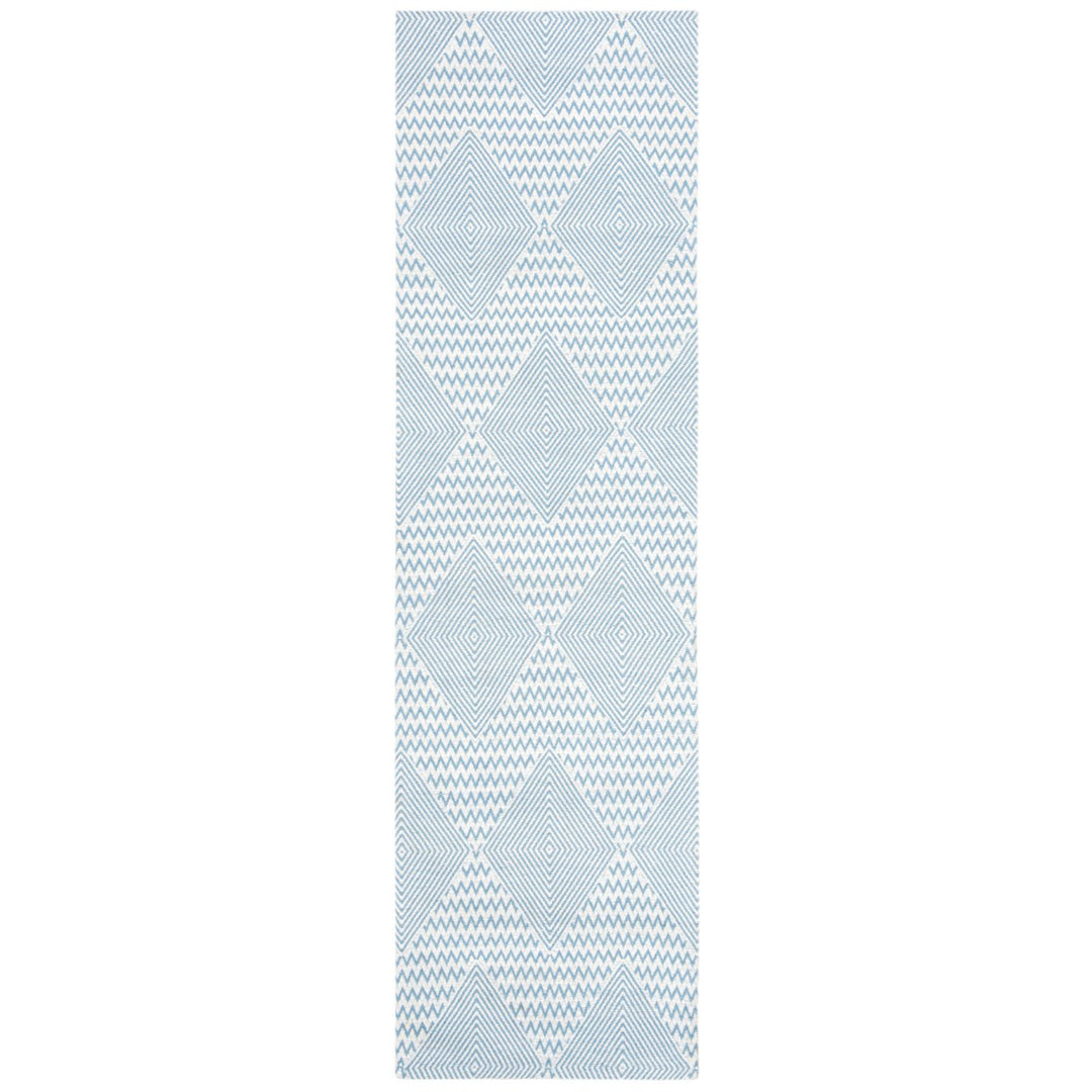 SAFAVIEH Marbella MRB304M Handmade Light Blue /Ivory Rug Image 3