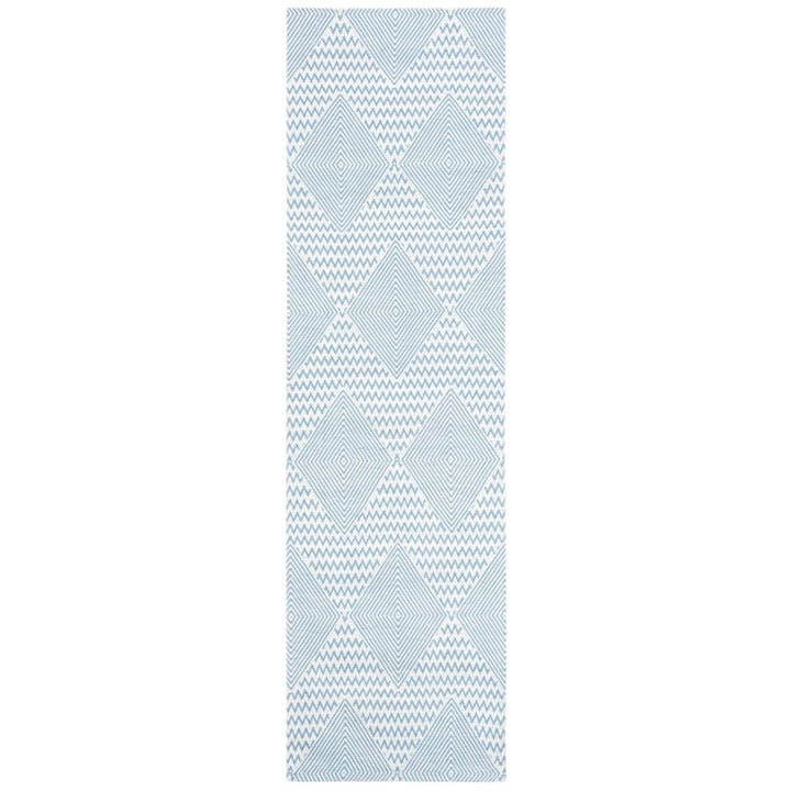 SAFAVIEH Marbella MRB304M Handmade Light Blue /Ivory Rug Image 3