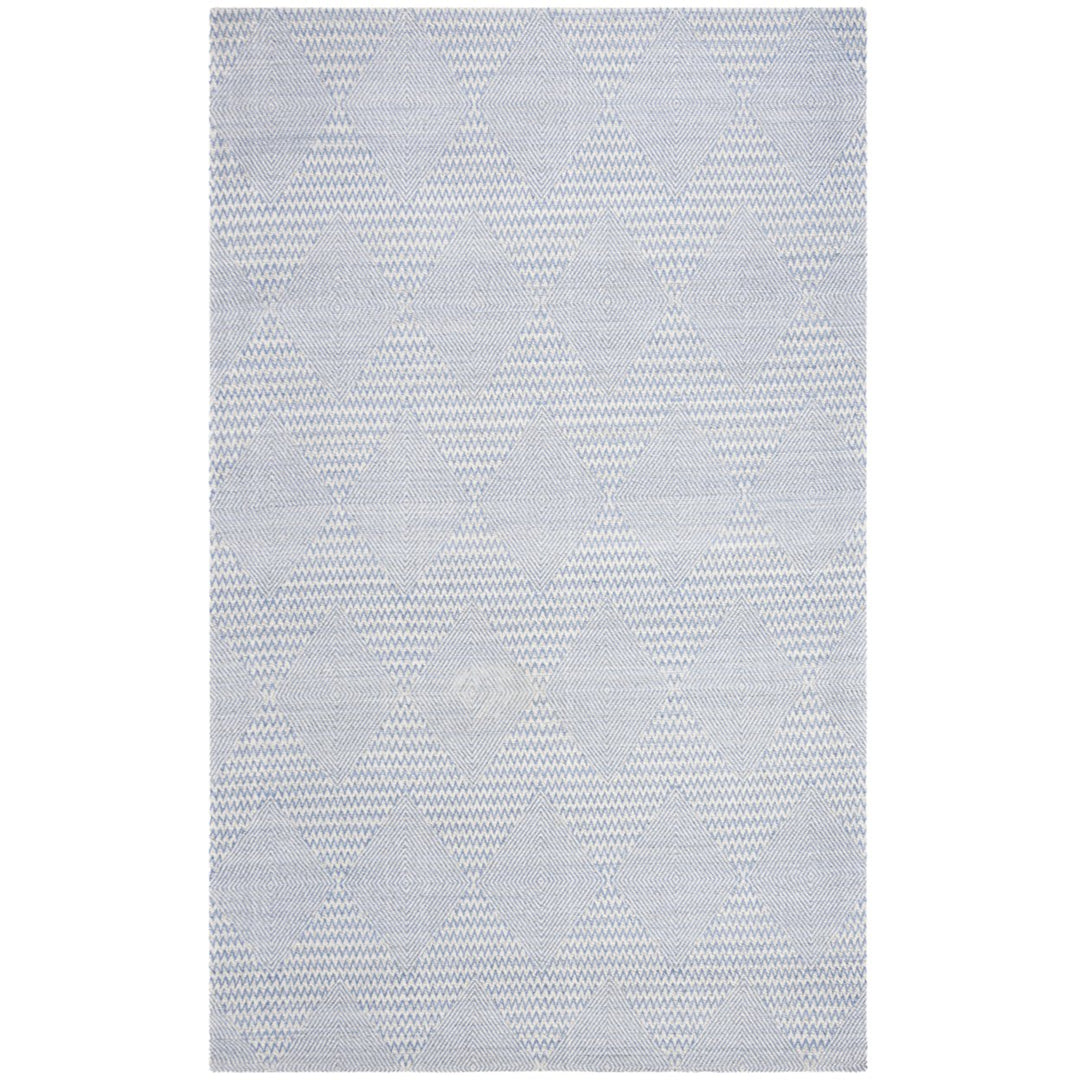 SAFAVIEH Marbella MRB304L Handmade Dark Blue / Ivory Rug Image 1