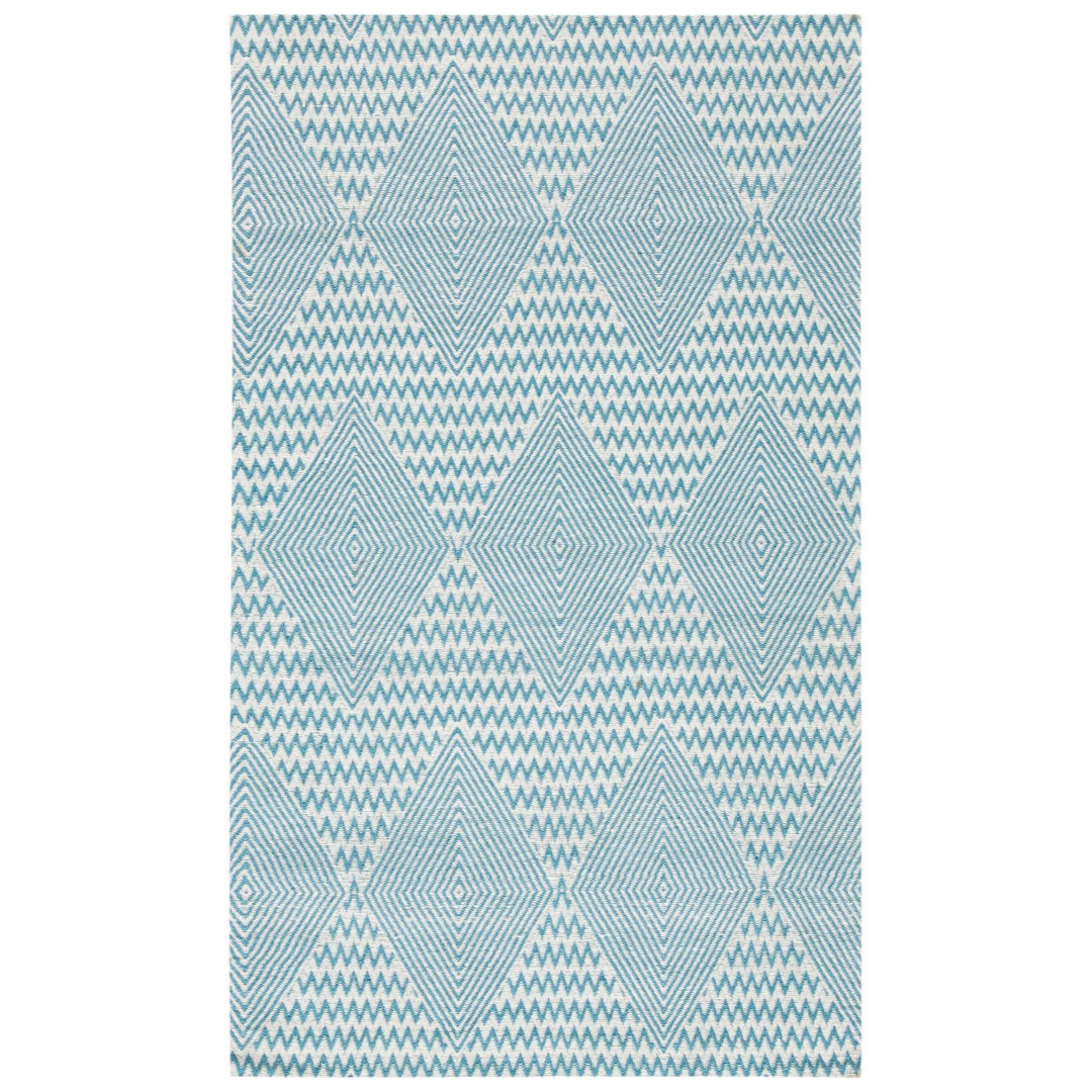 SAFAVIEH Marbella MRB304M Handmade Light Blue /Ivory Rug Image 5