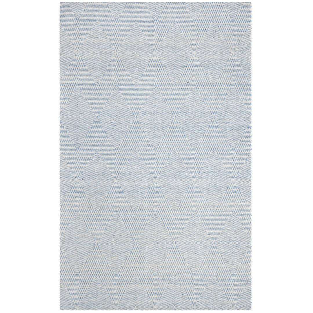 SAFAVIEH Marbella MRB304M Handmade Light Blue /Ivory Rug Image 6