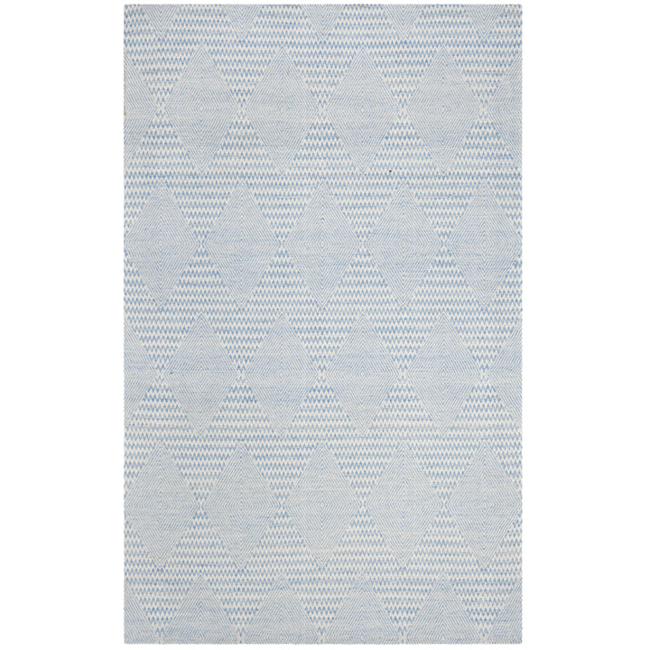 SAFAVIEH Marbella MRB304M Handmade Light Blue /Ivory Rug Image 6