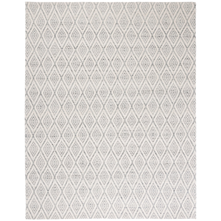 SAFAVIEH Marbella MRB308G Handwoven Dark Grey /Ivory Rug Image 1