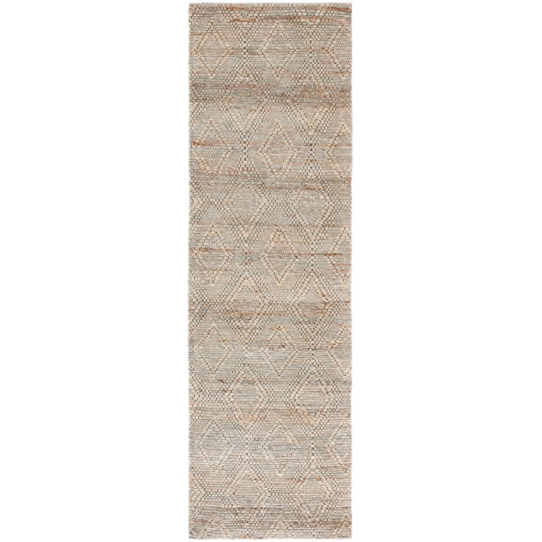 SAFAVIEH Marbella MRB307F Handwoven Grey / Sage Rug Image 1