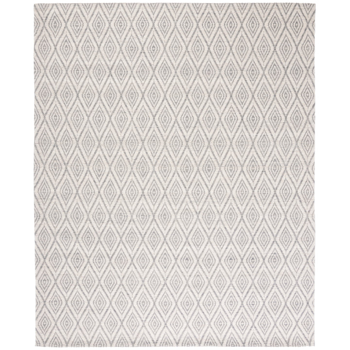 SAFAVIEH Marbella MRB308F Handwoven Grey / Ivory Rug Image 1