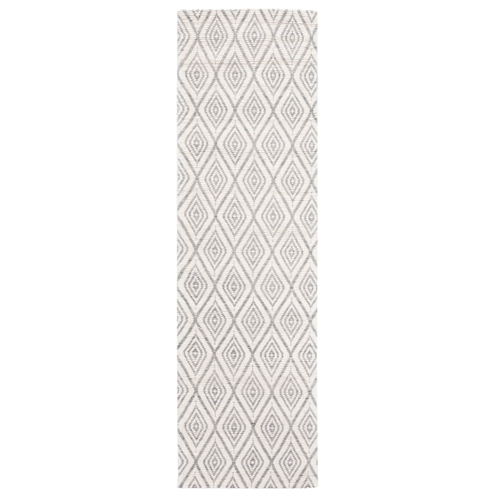 SAFAVIEH Marbella MRB308F Handwoven Grey / Ivory Rug Image 5