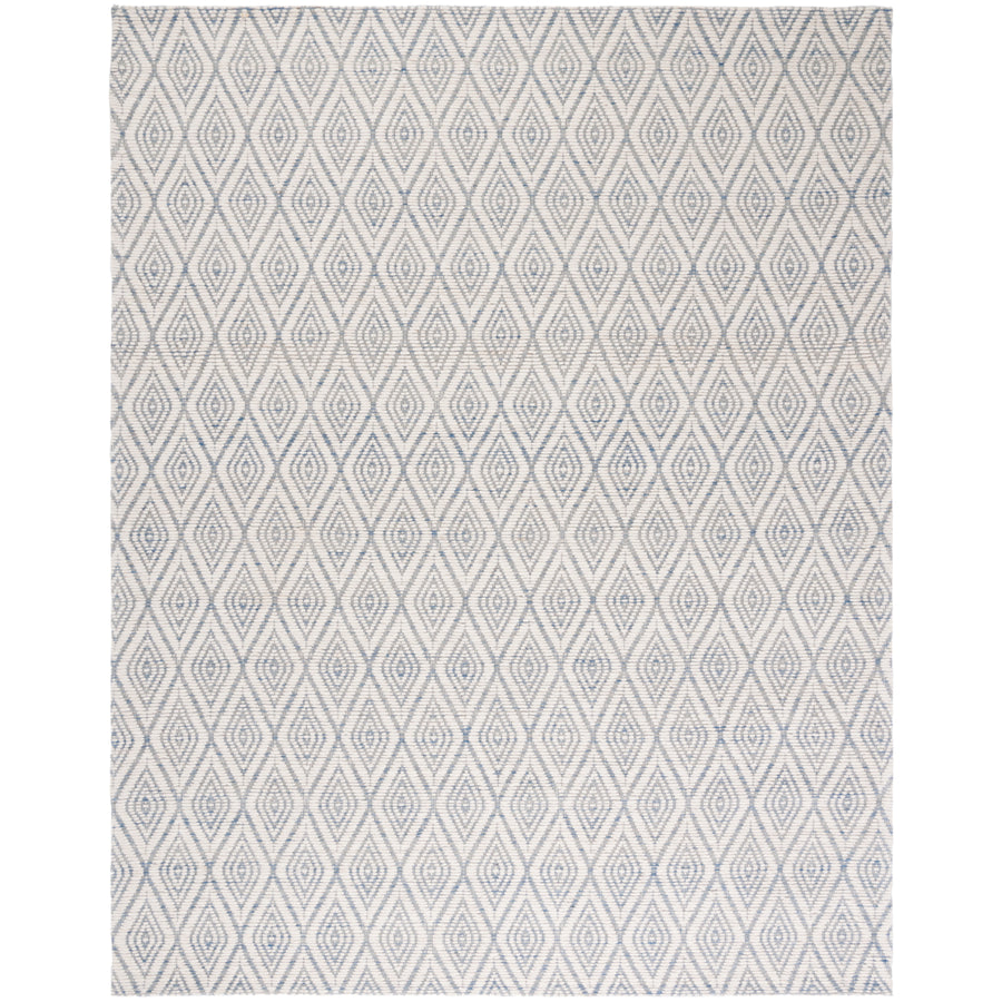 SAFAVIEH Marbella MRB308M Handwoven Blue / Ivory Rug Image 1