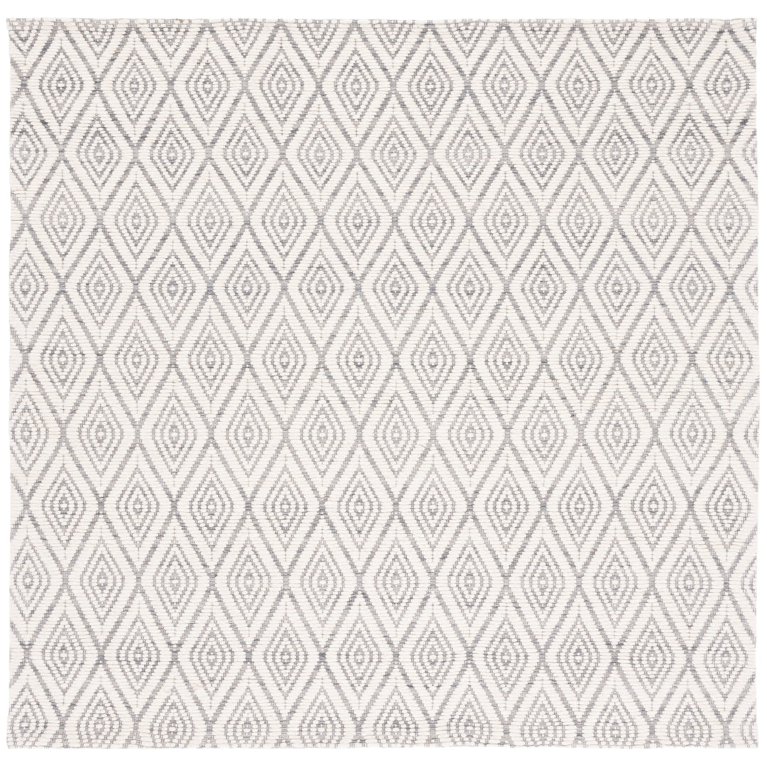 SAFAVIEH Marbella MRB308F Handwoven Grey / Ivory Rug Image 6