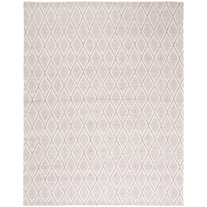 SAFAVIEH Marbella MRB308U Handwoven Dark Pink /Ivory Rug Image 1