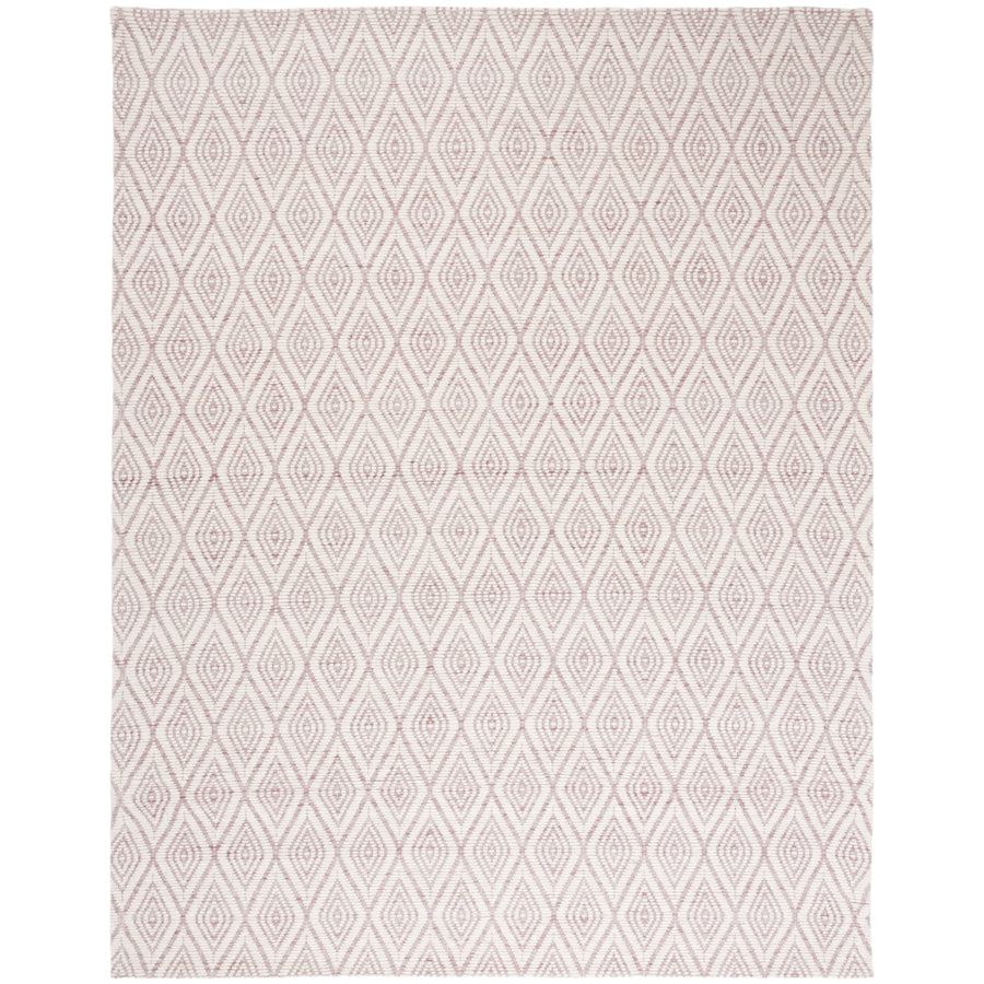 SAFAVIEH Marbella MRB308U Handwoven Dark Pink /Ivory Rug Image 1