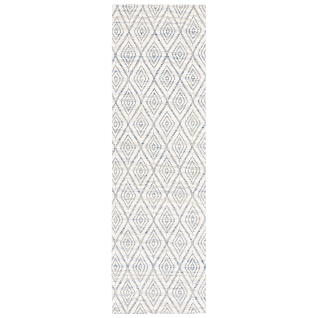 SAFAVIEH Marbella MRB308M Handwoven Blue / Ivory Rug Image 5