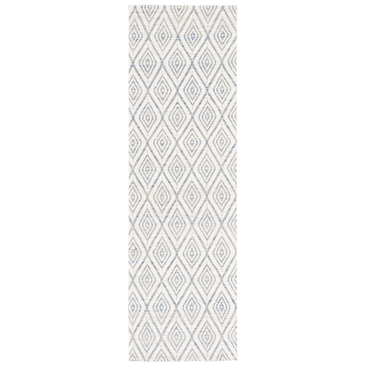 SAFAVIEH Marbella MRB308M Handwoven Blue / Ivory Rug Image 5