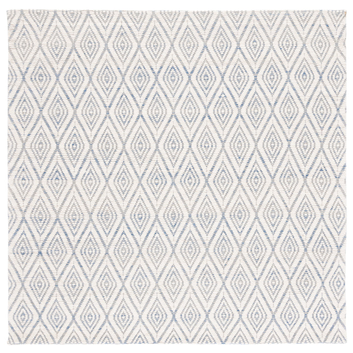 SAFAVIEH Marbella MRB308M Handwoven Blue / Ivory Rug Image 6