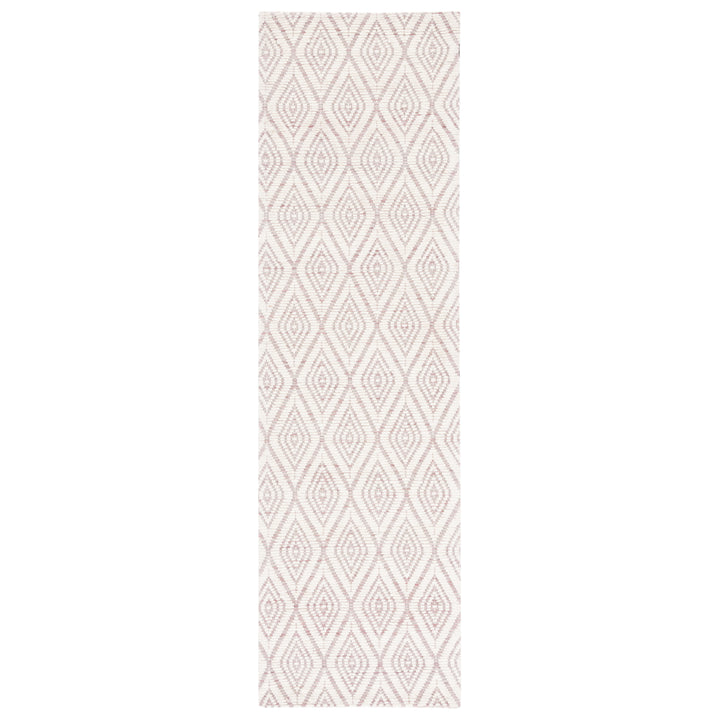 SAFAVIEH Marbella MRB308U Handwoven Dark Pink /Ivory Rug Image 5