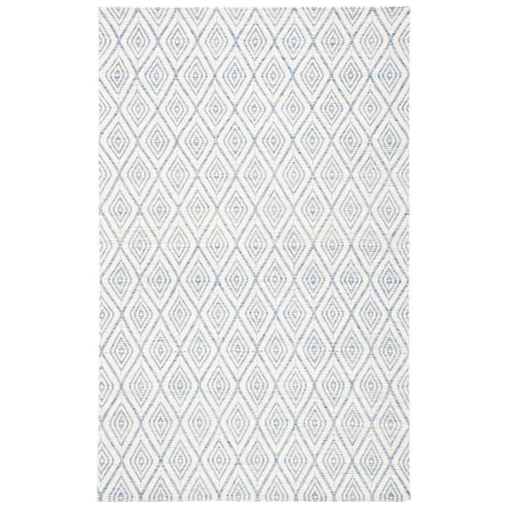 SAFAVIEH Marbella MRB308M Handwoven Blue / Ivory Rug Image 10