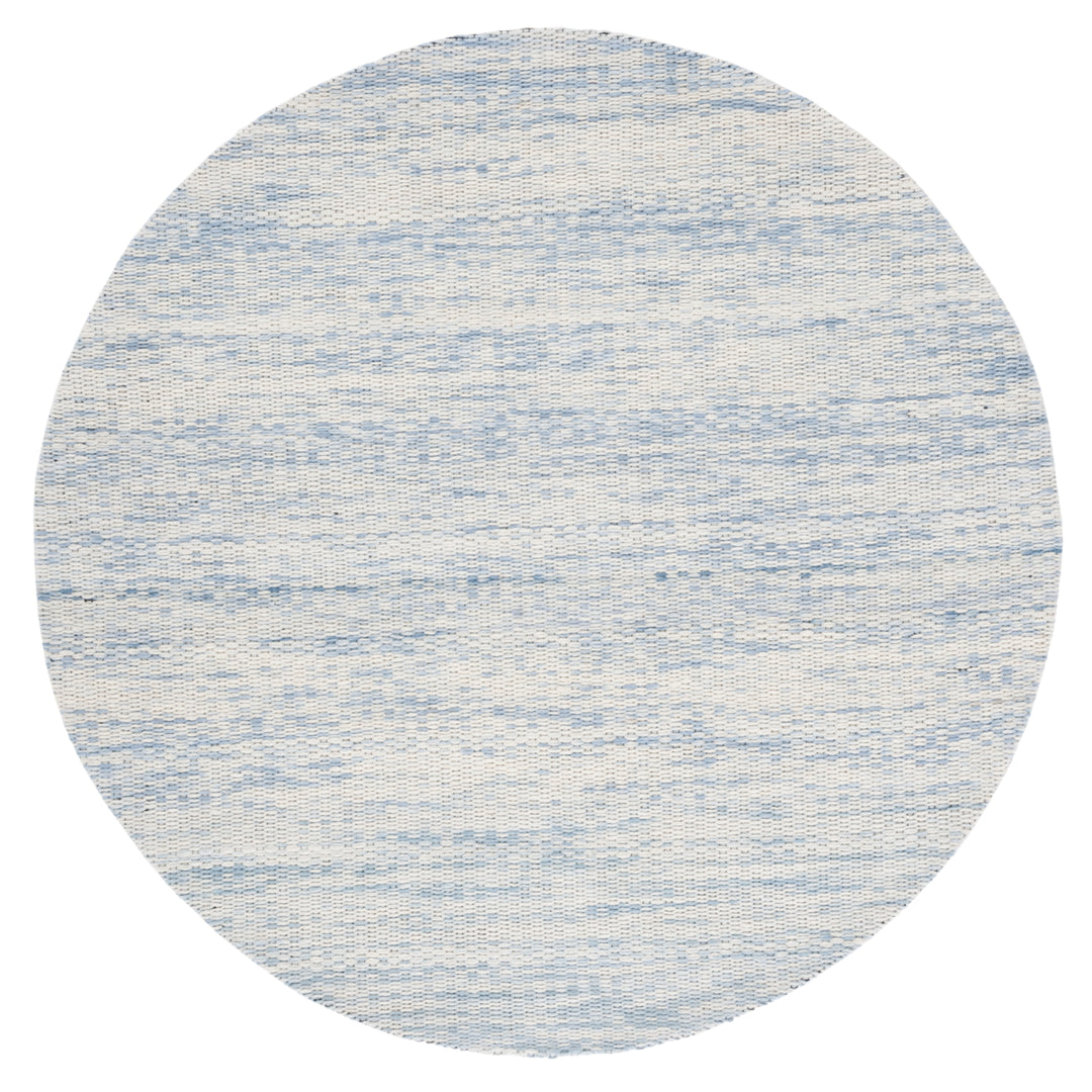 SAFAVIEH Marbella MRB311L Handwoven Blue / Ivory Rug Image 4