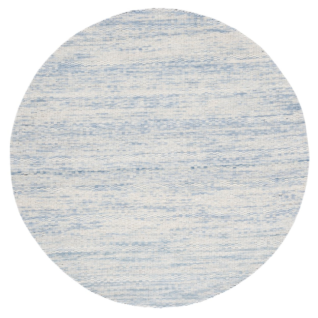 SAFAVIEH Marbella MRB311L Handwoven Blue / Ivory Rug Image 1