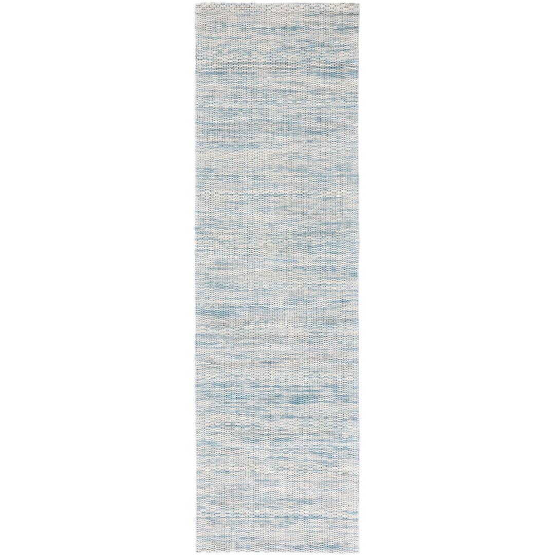 SAFAVIEH Marbella MRB311L Handwoven Blue / Ivory Rug Image 5