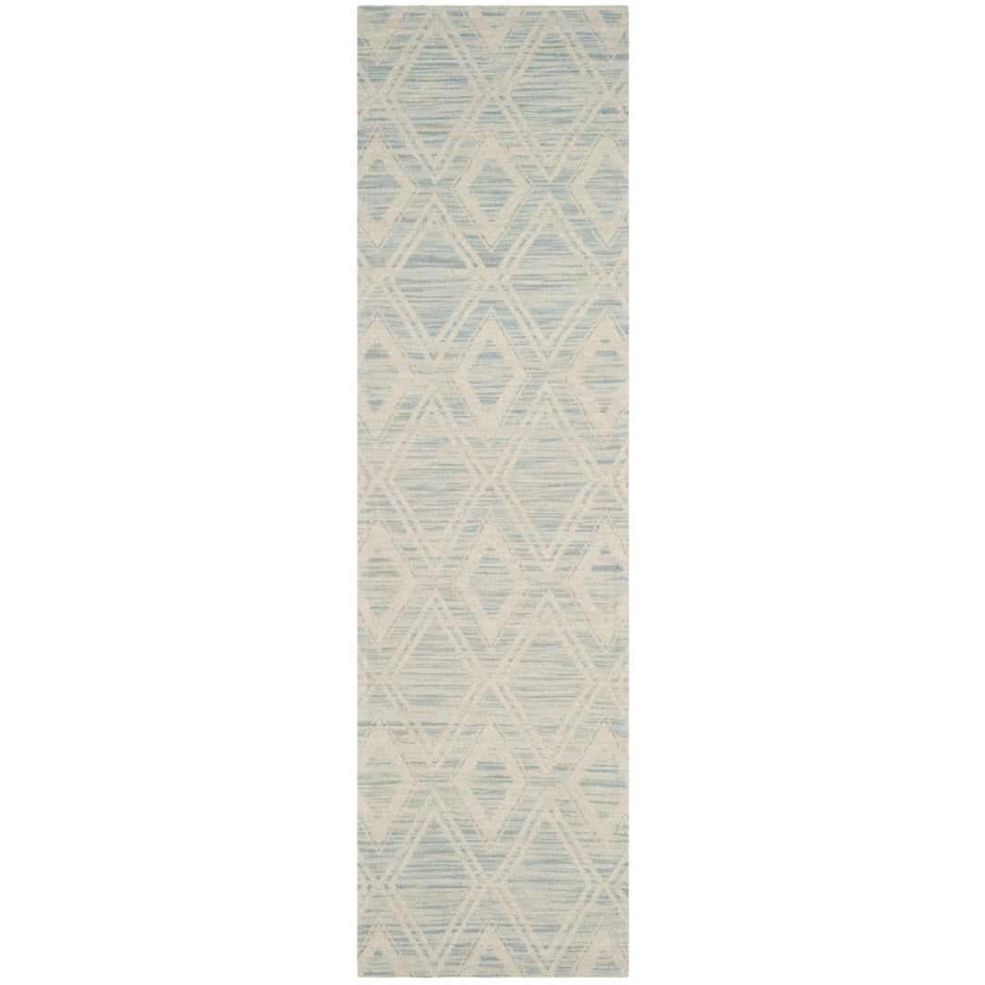 SAFAVIEH Marbella MRB312B Handmade Light Blue /Ivory Rug Image 3