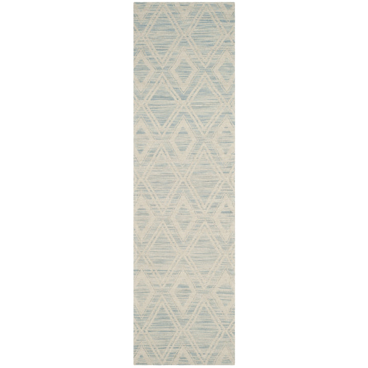 SAFAVIEH Marbella MRB312B Handmade Light Blue /Ivory Rug Image 3