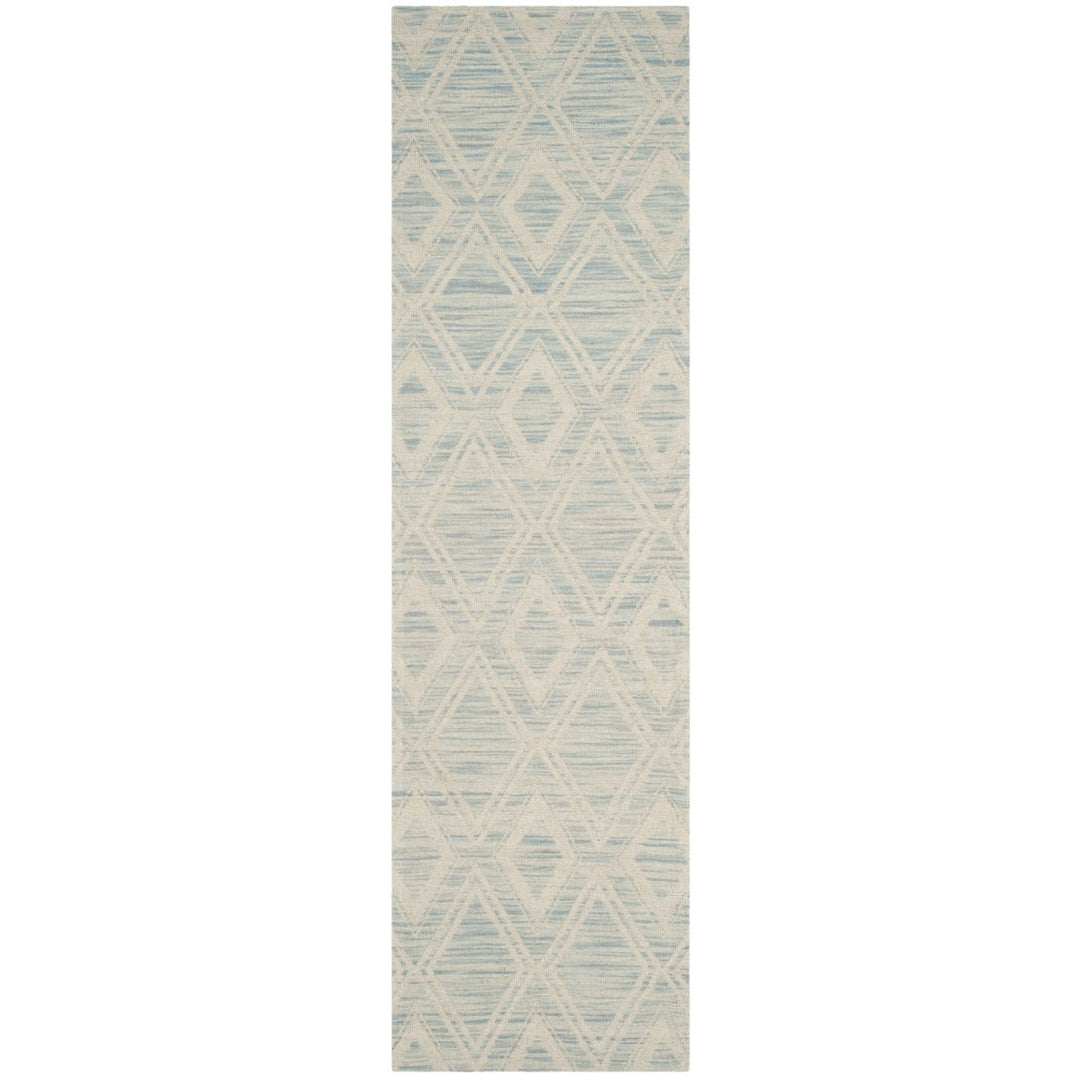 SAFAVIEH Marbella MRB312B Handmade Light Blue /Ivory Rug Image 1