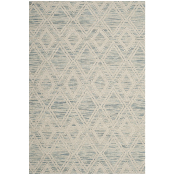 SAFAVIEH Marbella MRB312B Handmade Light Blue /Ivory Rug Image 6