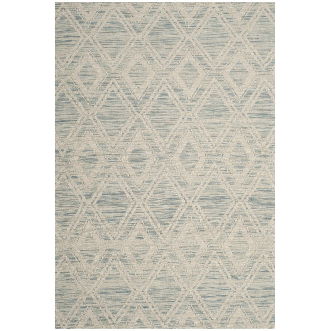 SAFAVIEH Marbella MRB312B Handmade Light Blue /Ivory Rug Image 1