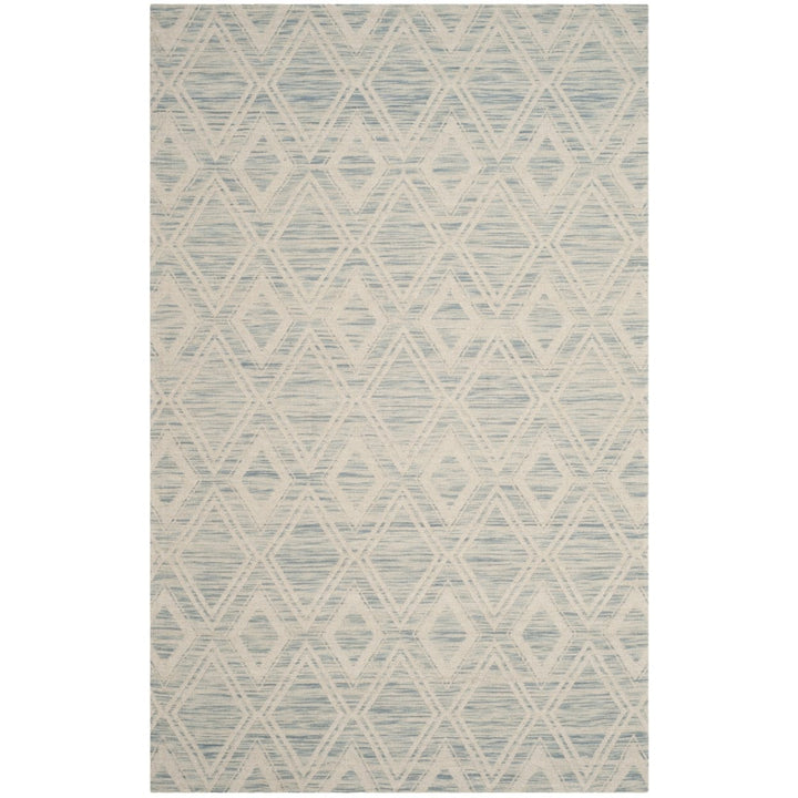 SAFAVIEH Marbella MRB312B Handmade Light Blue /Ivory Rug Image 1