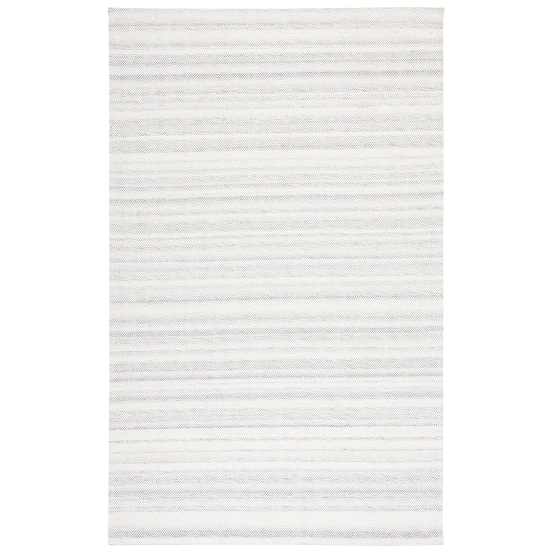 SAFAVIEH Marbella MRB313F Handwoven Grey / Ivory Rug Image 10