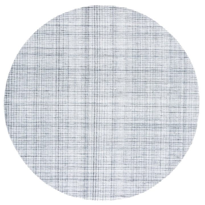 SAFAVIEH Marbella MRB315F Handwoven Grey / Ivory Rug Image 1