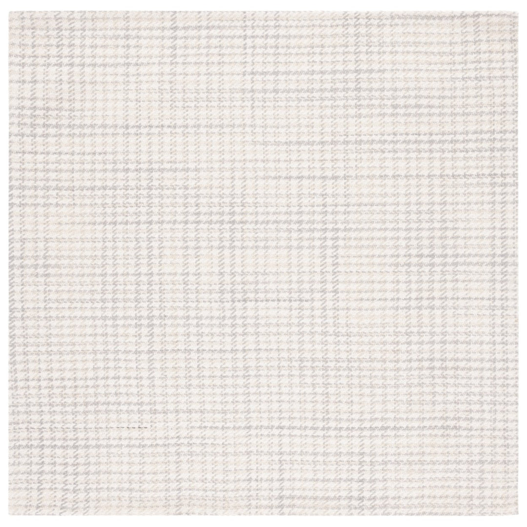 SAFAVIEH Marbella MRB319G Handwoven Grey / Ivory Rug Image 1