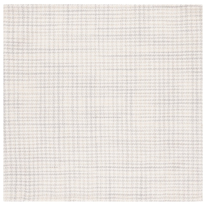 SAFAVIEH Marbella MRB319G Handwoven Grey / Ivory Rug Image 1