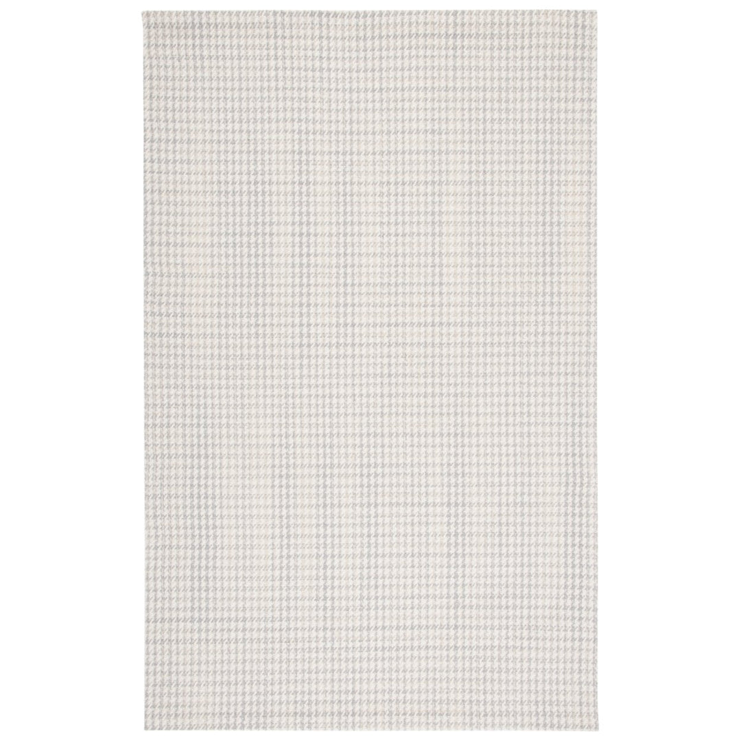 SAFAVIEH Marbella MRB319G Handwoven Grey / Ivory Rug Image 1