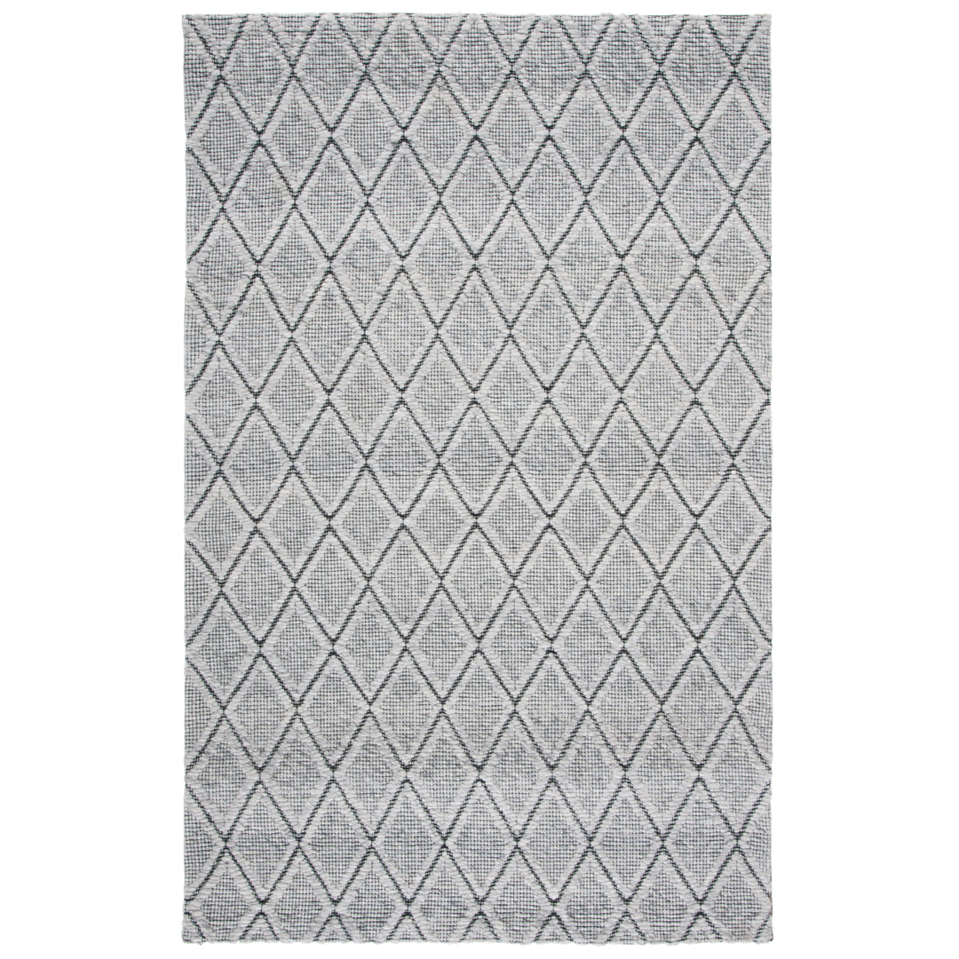 SAFAVIEH Marbella MRB321F Light Grey / Black Rug Image 1