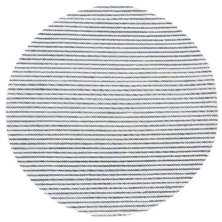 SAFAVIEH Marbella MRB392H Handwoven Charcoal / Ivory Rug Image 1