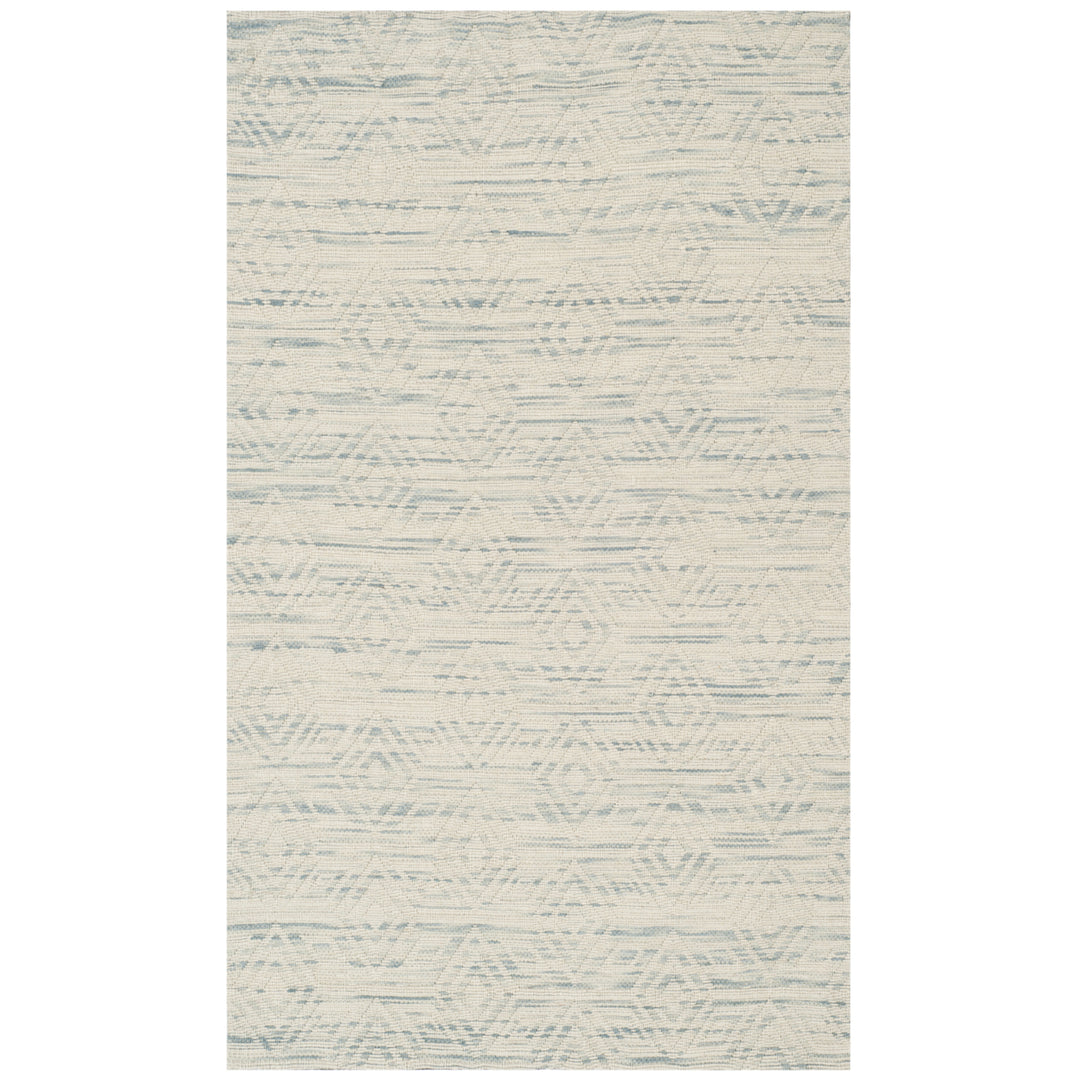 SAFAVIEH Marbella MRB353B Handmade Light Blue /Ivory Rug Image 5