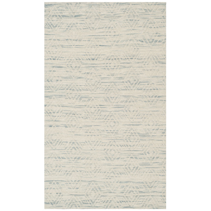 SAFAVIEH Marbella MRB353B Handmade Light Blue /Ivory Rug Image 5