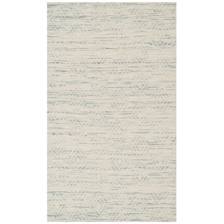 SAFAVIEH Marbella MRB353B Handmade Light Blue /Ivory Rug Image 1