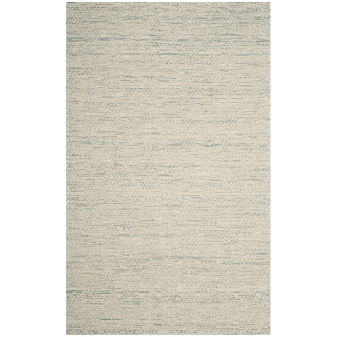 SAFAVIEH Marbella MRB353B Handmade Light Blue /Ivory Rug Image 1