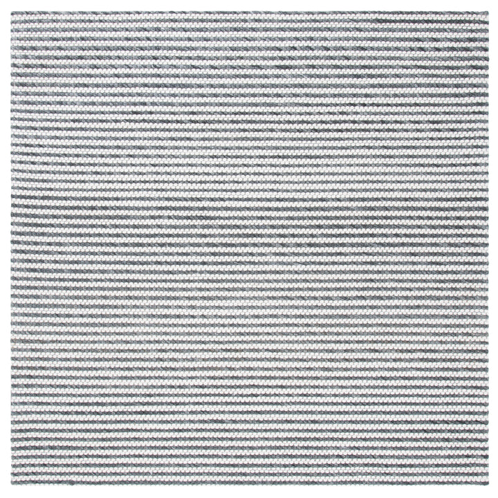 SAFAVIEH Marbella MRB392H Handwoven Charcoal / Ivory Rug Image 6