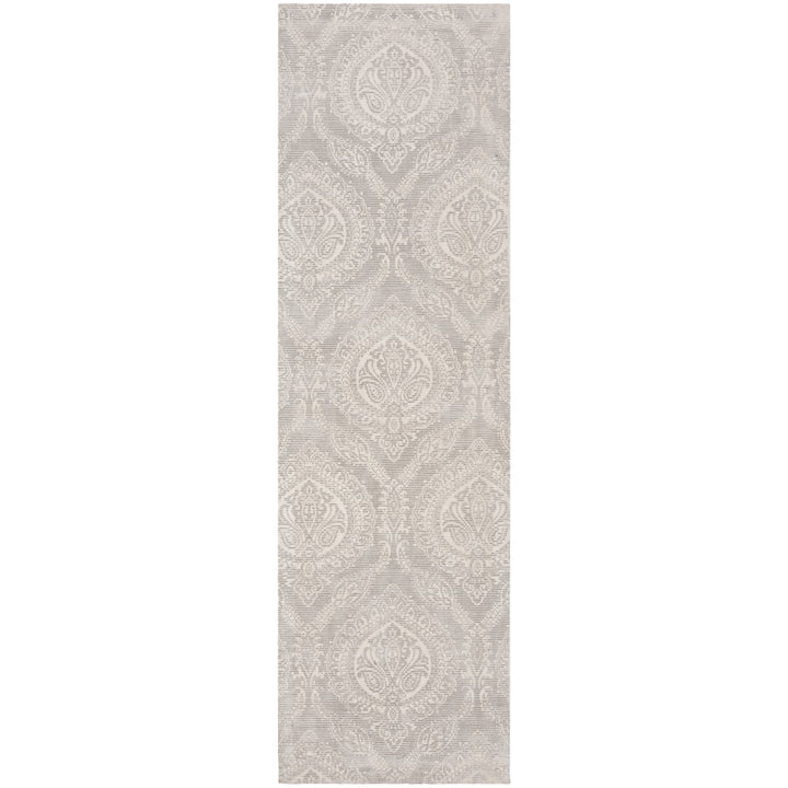 SAFAVIEH Marbella MRB405E Handmade Taupe / Ivory Rug Image 3