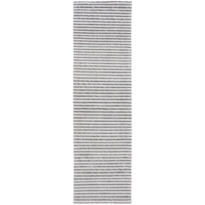 SAFAVIEH Marbella MRB392H Handwoven Charcoal / Ivory Rug Image 11