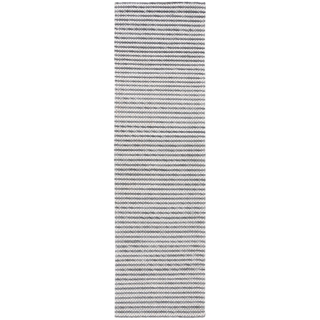 SAFAVIEH Marbella MRB392H Handwoven Charcoal / Ivory Rug Image 1